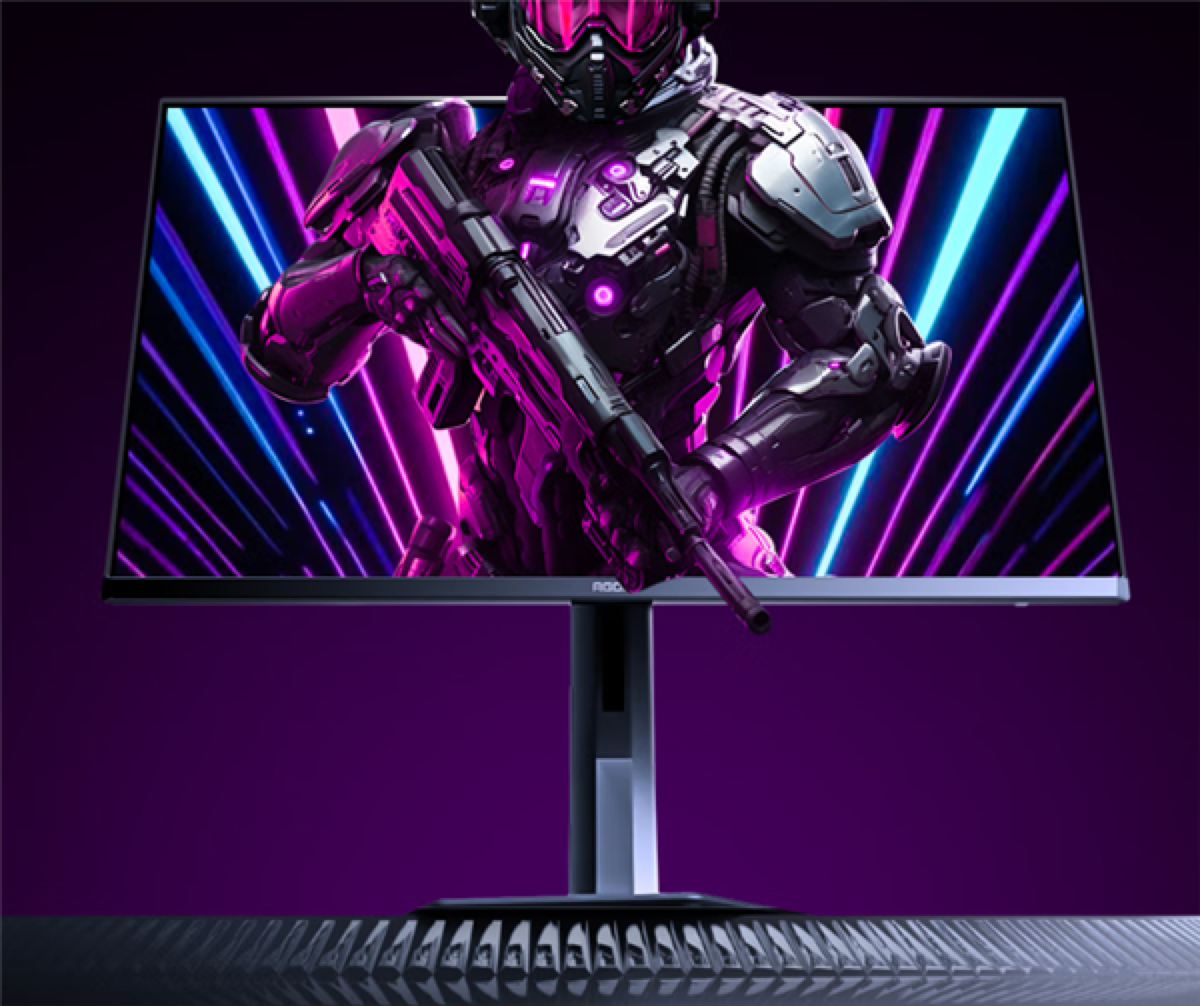 AOC AG276UZD 27英寸 4K 240Hz 产品主图