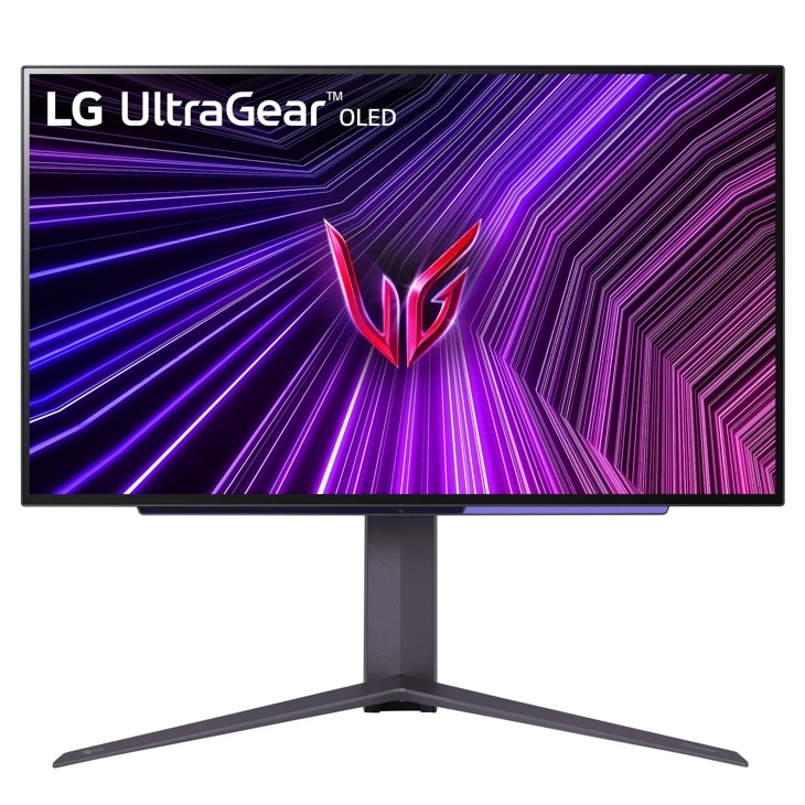 LG UltraGear 27GS95QE-B OLED 显示器官方产品图