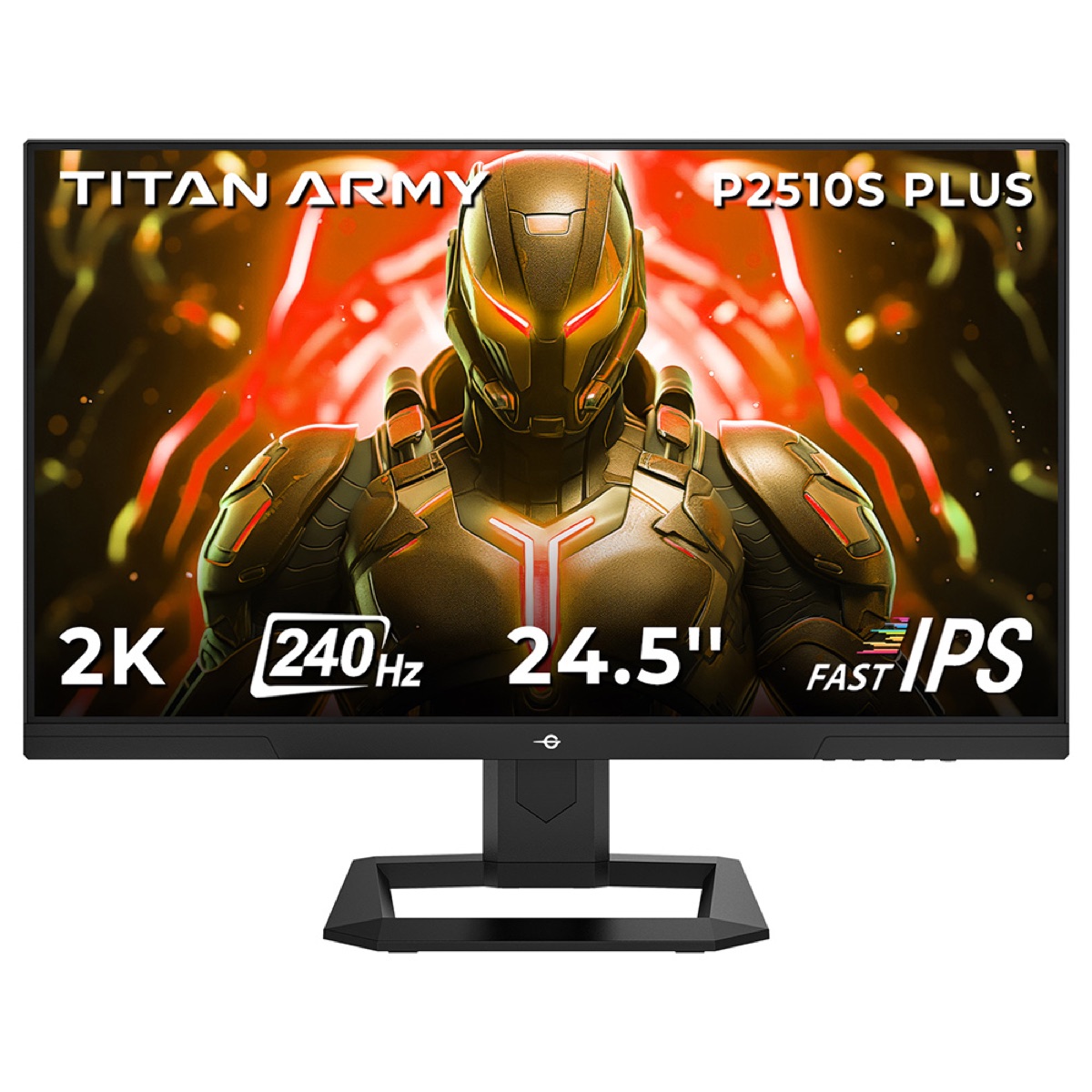 泰坦军团 P2510S PLUS 24.5英寸 2K 240Hz 产品主图